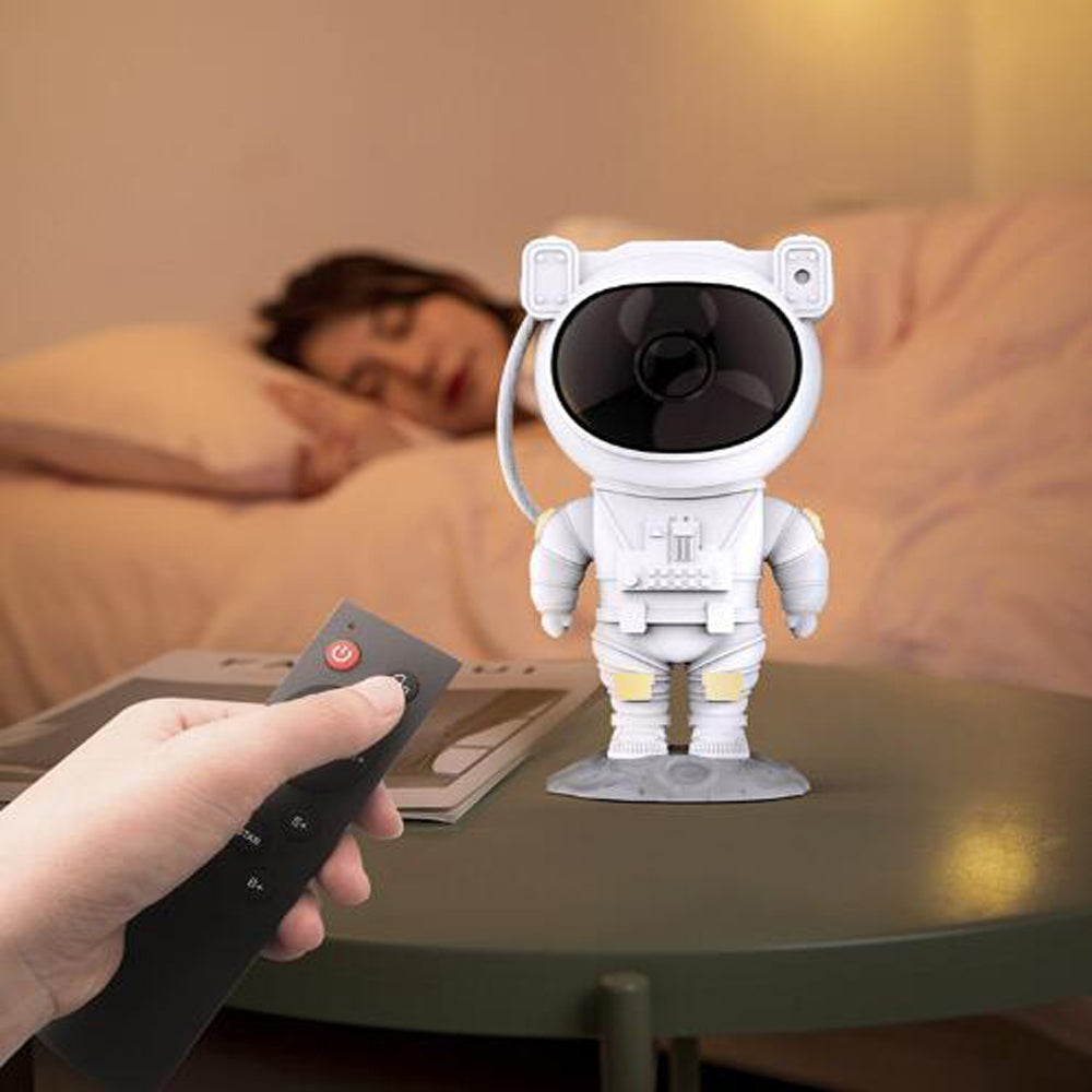 Astronaut Galaxy Projector: USB Starry Sky Nightlight for a Mesmerizing Bedroom Atmosphere